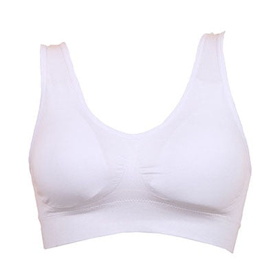 Womens Sport Bra Fitness Yoga Running Vest Underwear Padded Crop Tops Underwear 7 Colors No Wire rim Bras