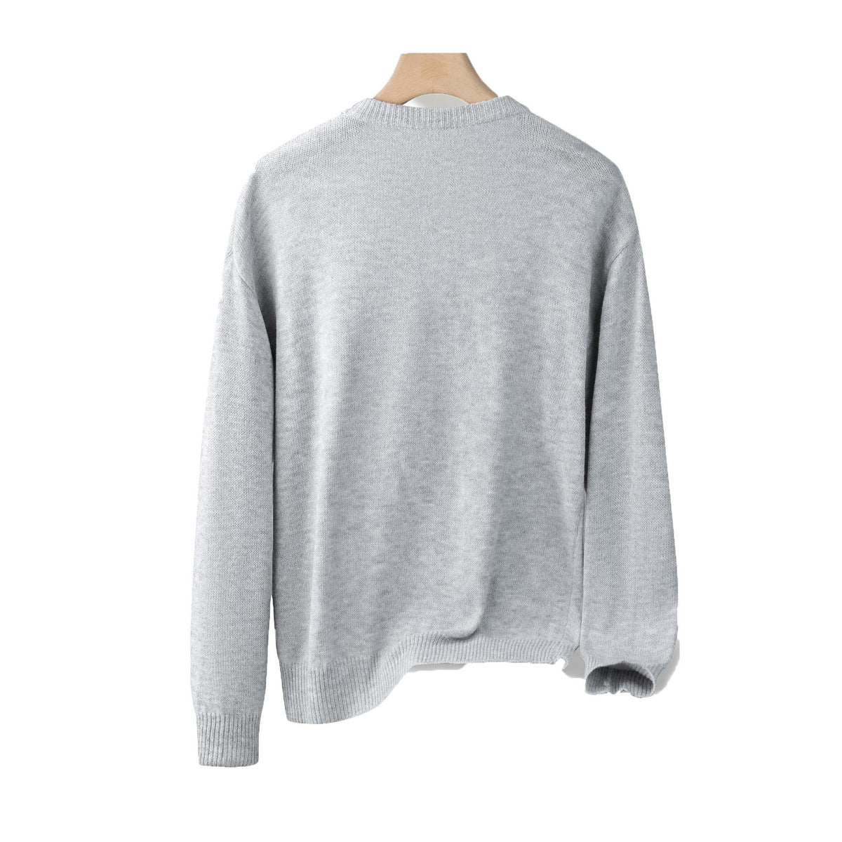 Round neck pocket sweater
