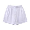 Sports Training Quarter Shorts Mens Over Knee Sports Pants Summer Training Fitness Two Layer Mesh Breathable Basketball Pants
