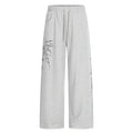 Loose straight leg sweatpants
