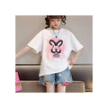 Casual Clothing for Girls, Printed Short Sleeve Tops for Kids