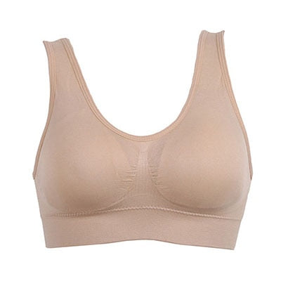Womens Sport Bra Fitness Yoga Running Vest Underwear Padded Crop Tops Underwear 7 Colors No Wire rim Bras