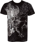 Sakkas Eagle,Sword and Chains Cotton Mens T-Shirt