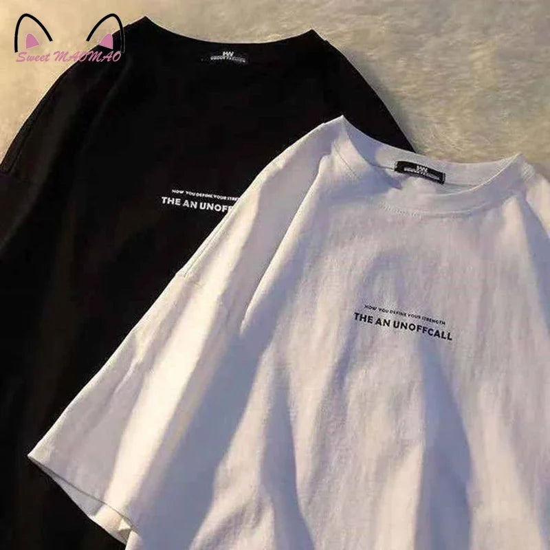 men's summer letter print t-shirt New Summer