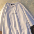men's summer letter print t-shirt New Summer
